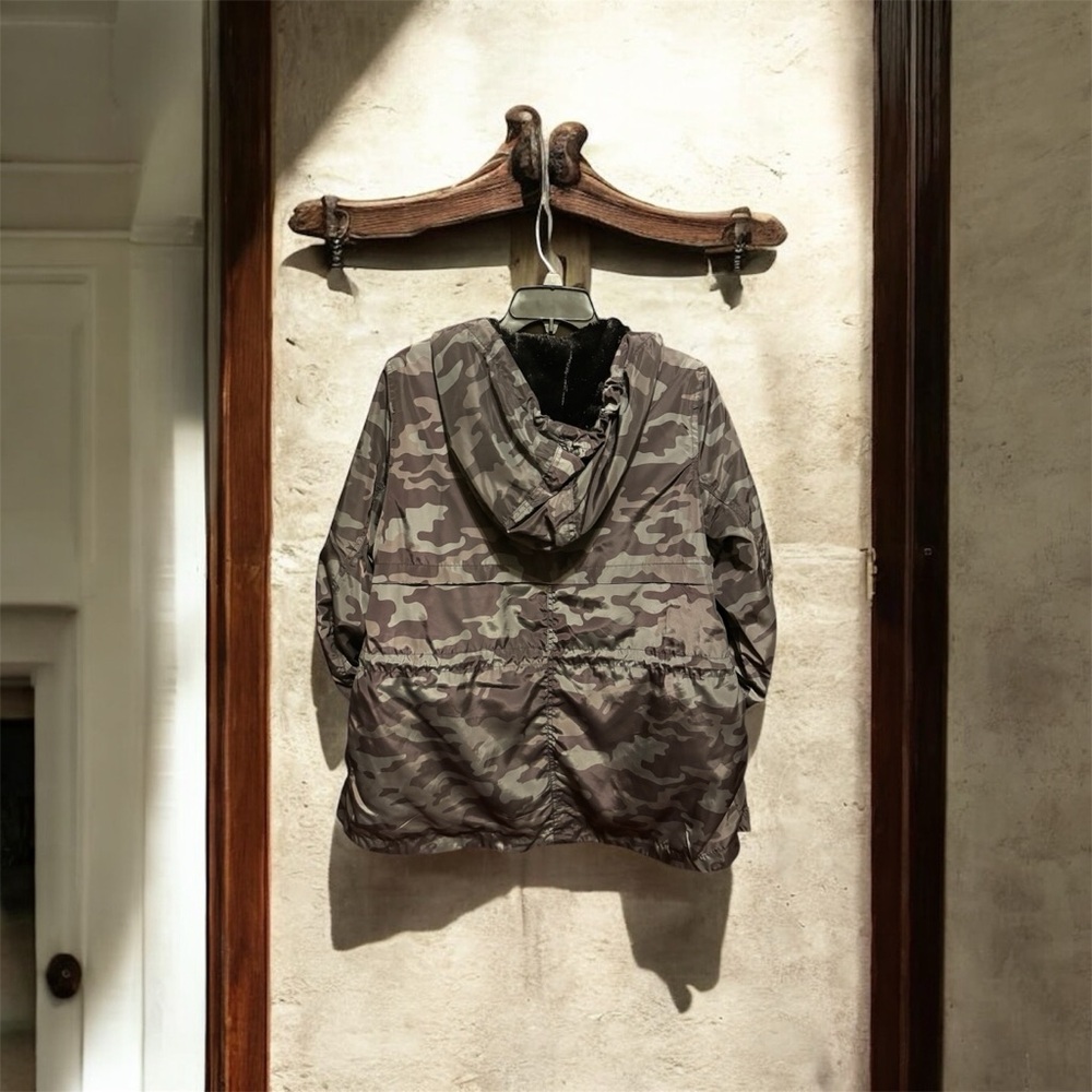 Ashley By 26 International Camouflage Puffer Jacket